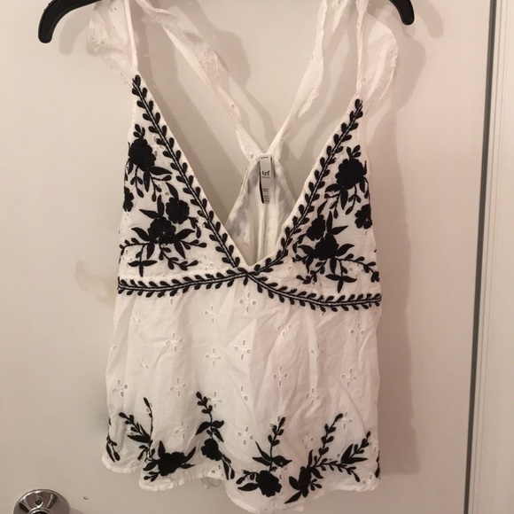 Zara Tops - Black and White Zara Tank